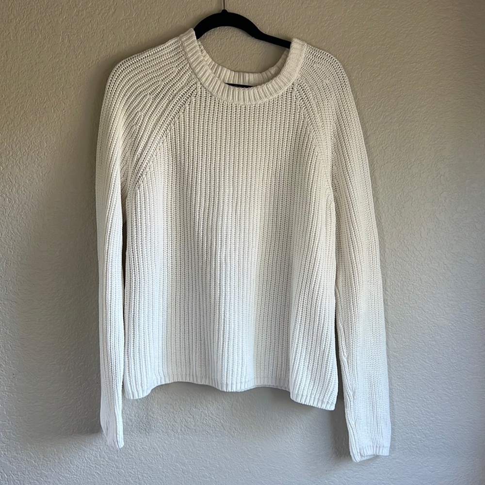 Quince 100% Organic Cotton Fisherman Crew, M